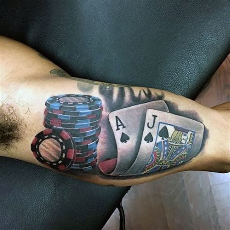 blackjack tattoo ideas|Blackjack Tattoo with Playing Cards .
